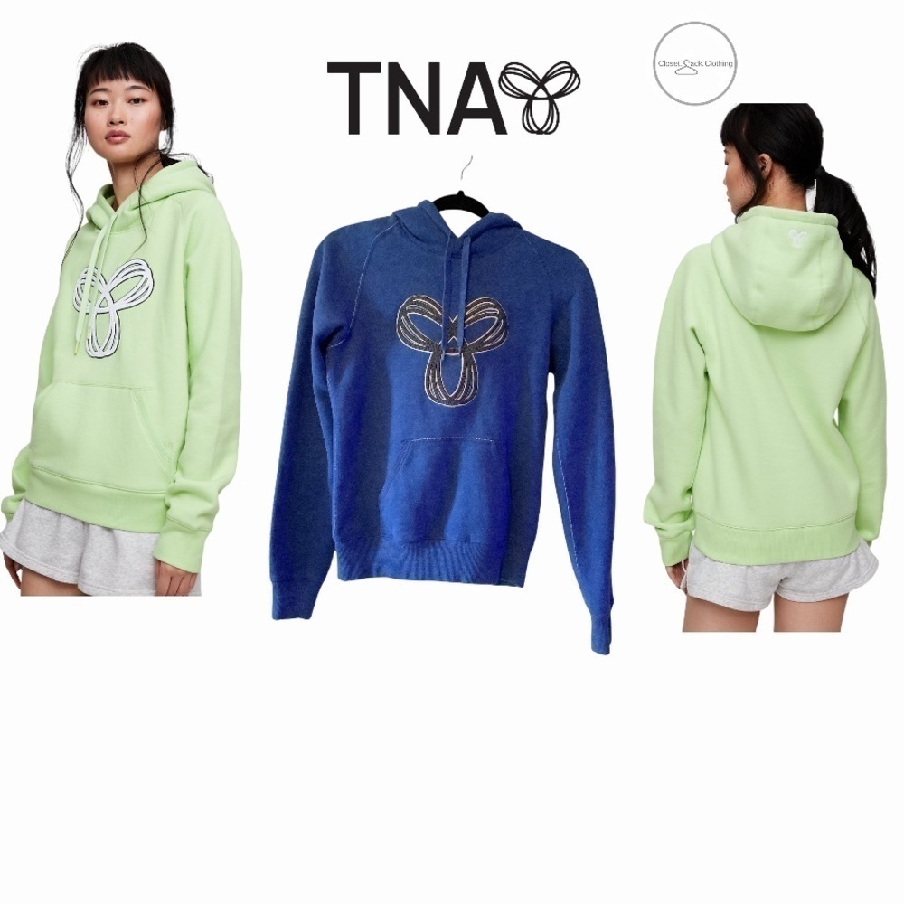 Tna Baltic Embroidered Pullover Hoodie Size XS